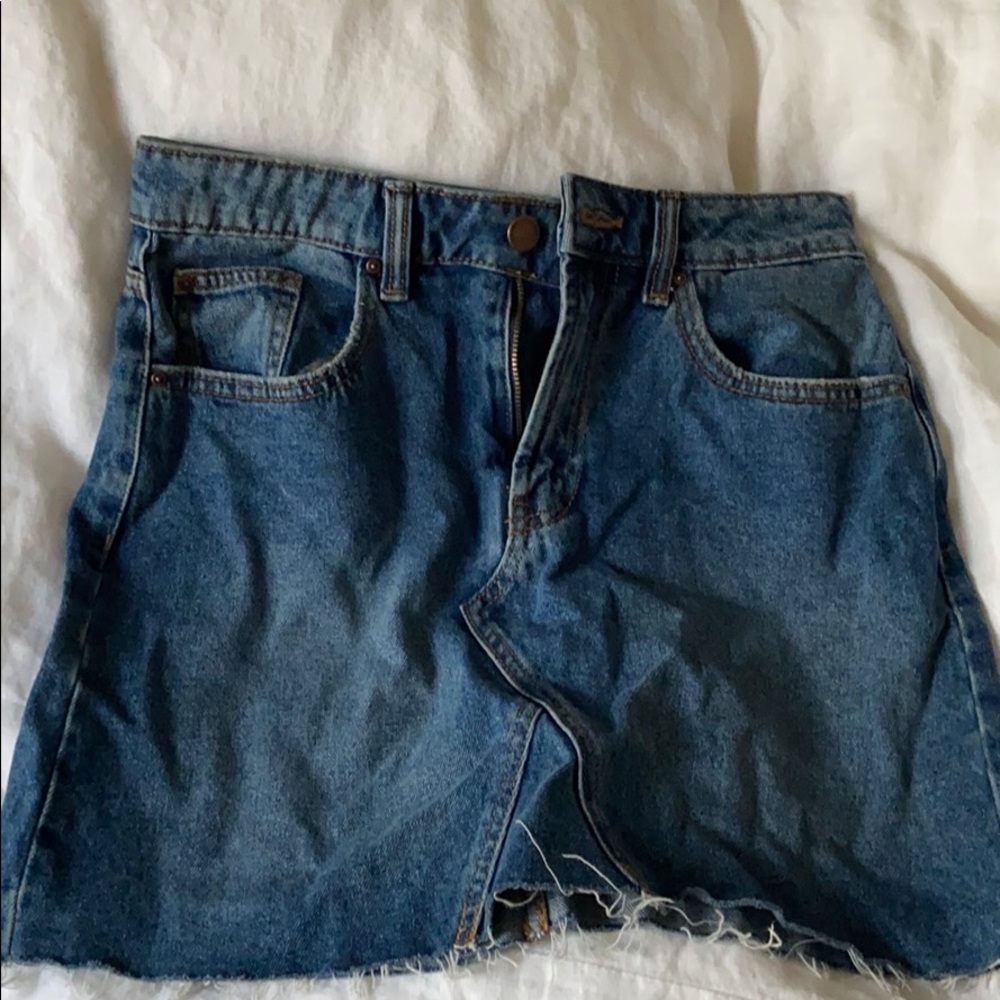 Denim skirt
